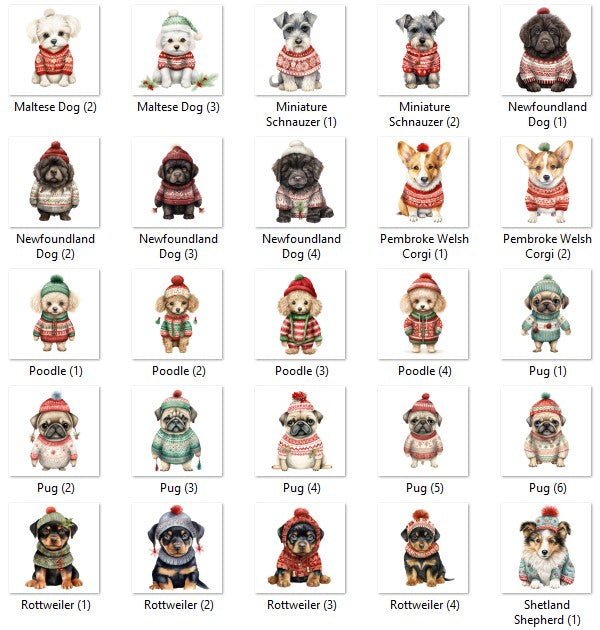 Personalized Pup In Ugly Sweater Custom Mug