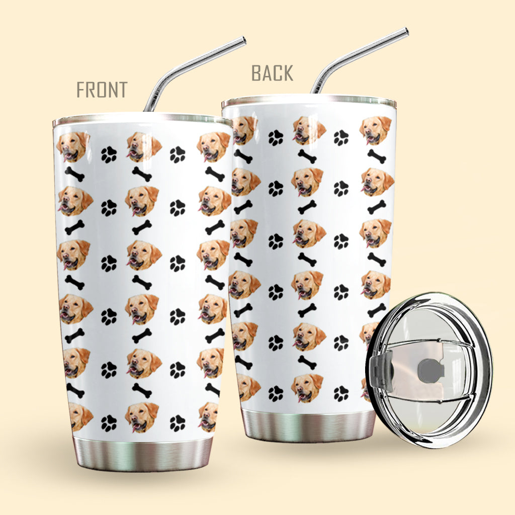 Dog Faces Personalized Custom Tumbler