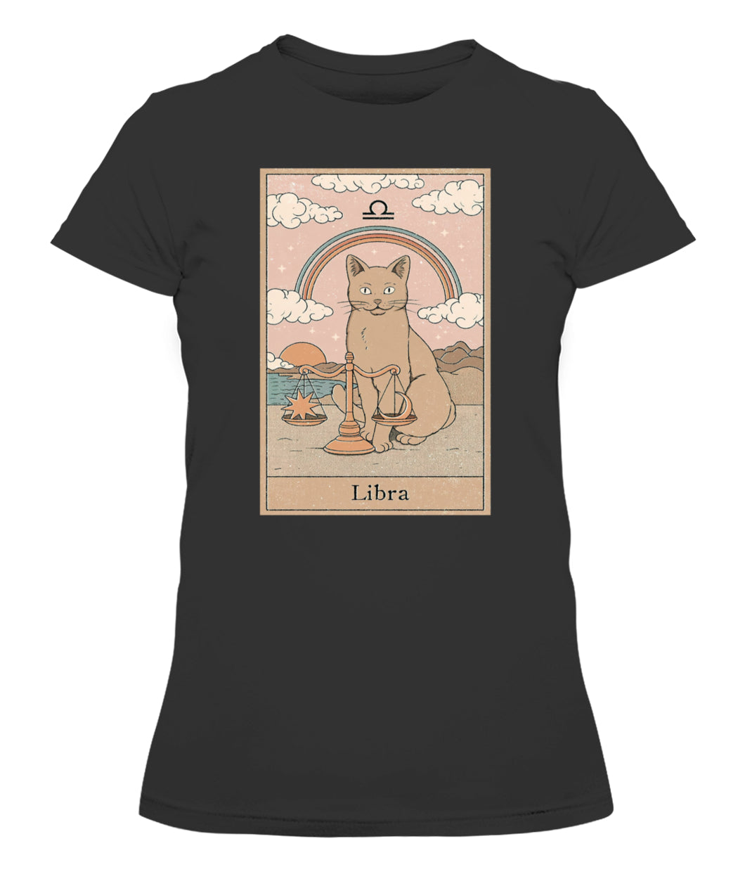Libra Cat Custom Women's Tee & Unisex Tee