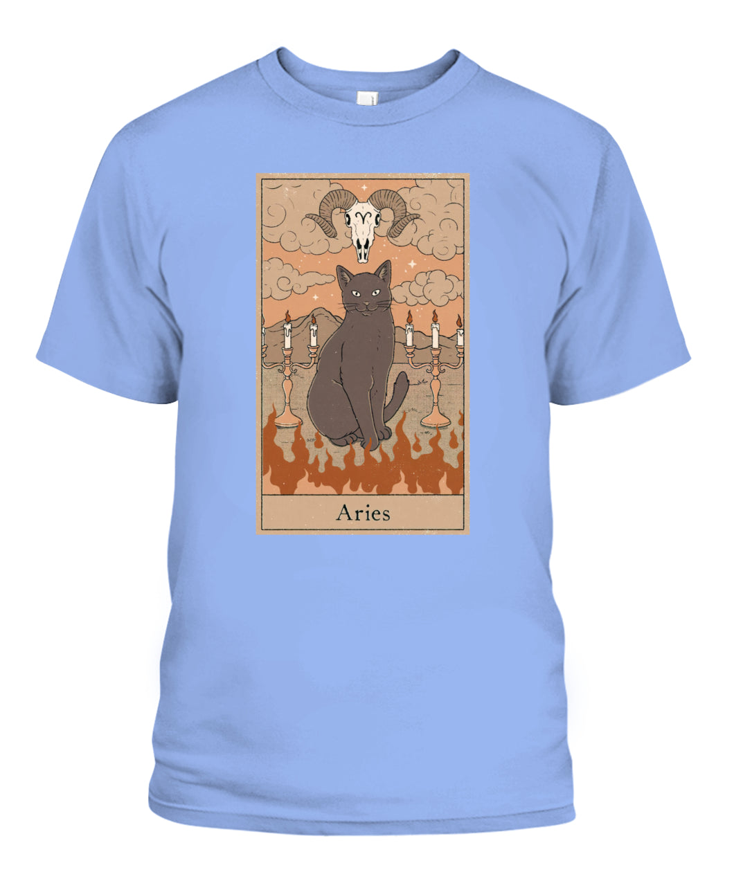 Aries Cat Custom Women's Tee & Unisex Tee