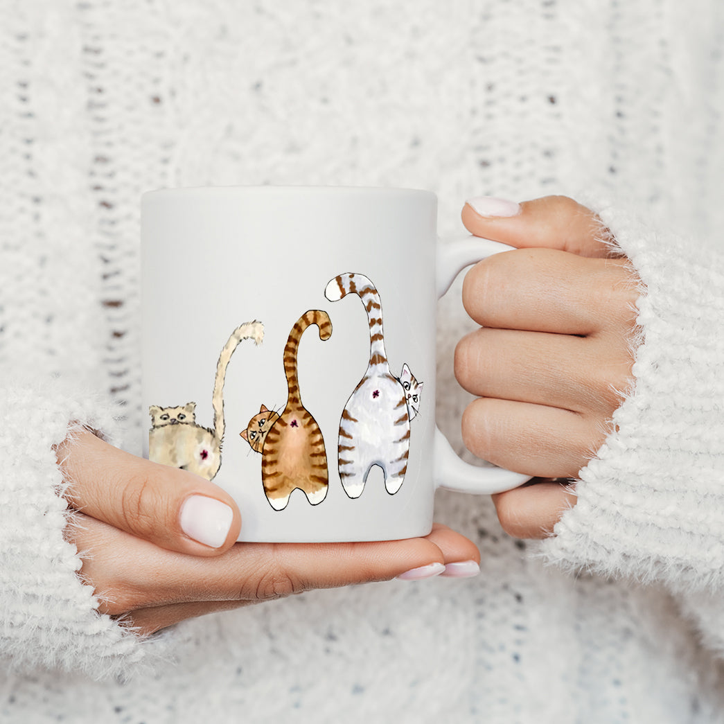 Cat Butt Coffee Mug