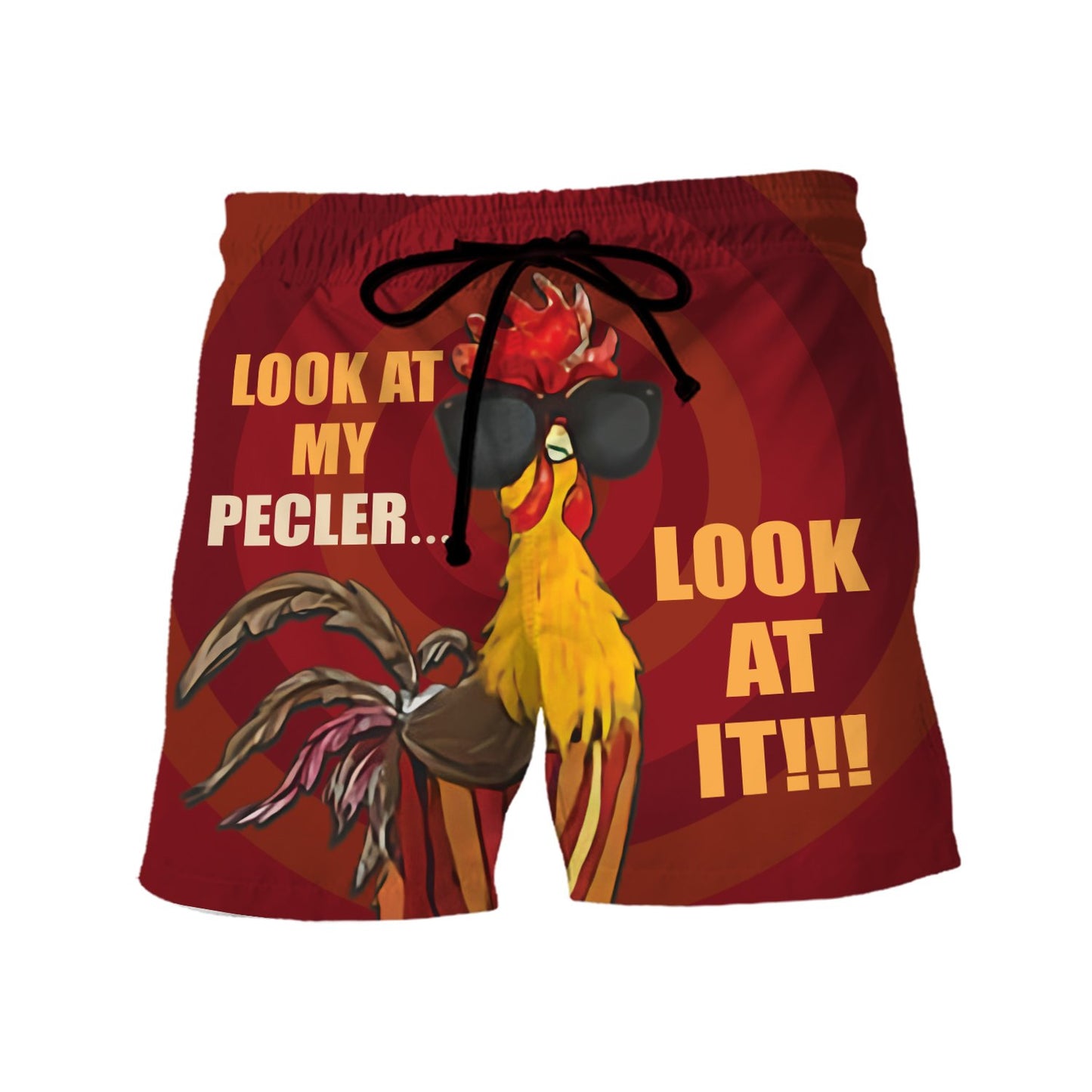 Look At My Pecker Beach Short