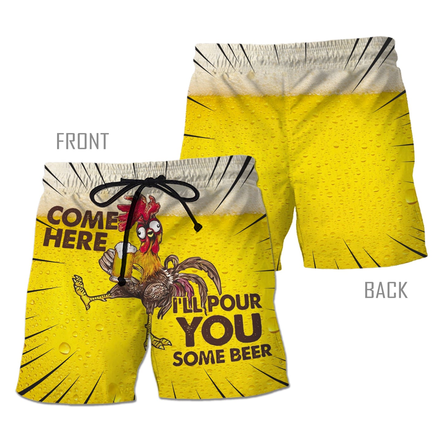 Pour You Some Beer Beach Shorts