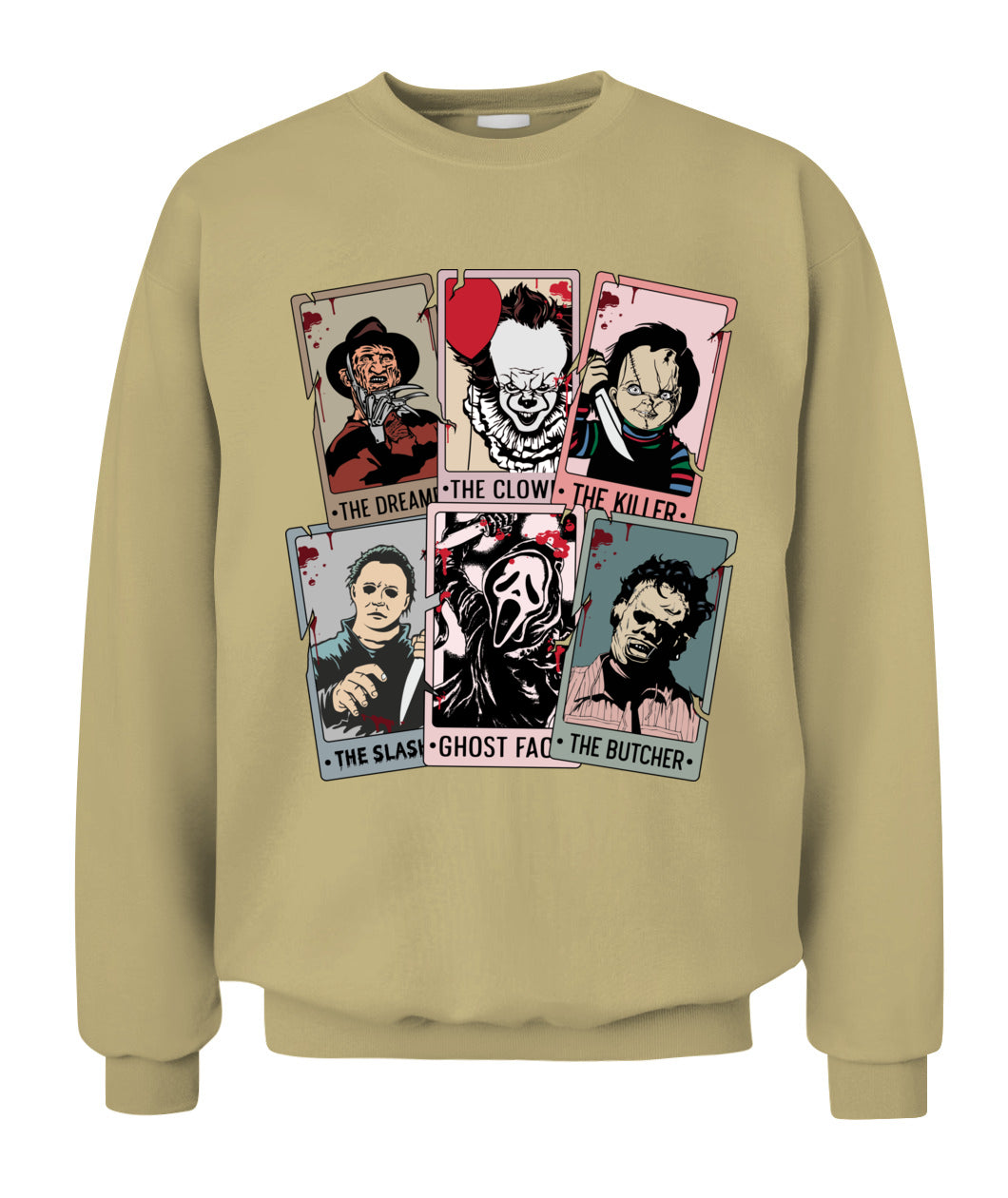 Halloween Horror Characters Graphic Apparel