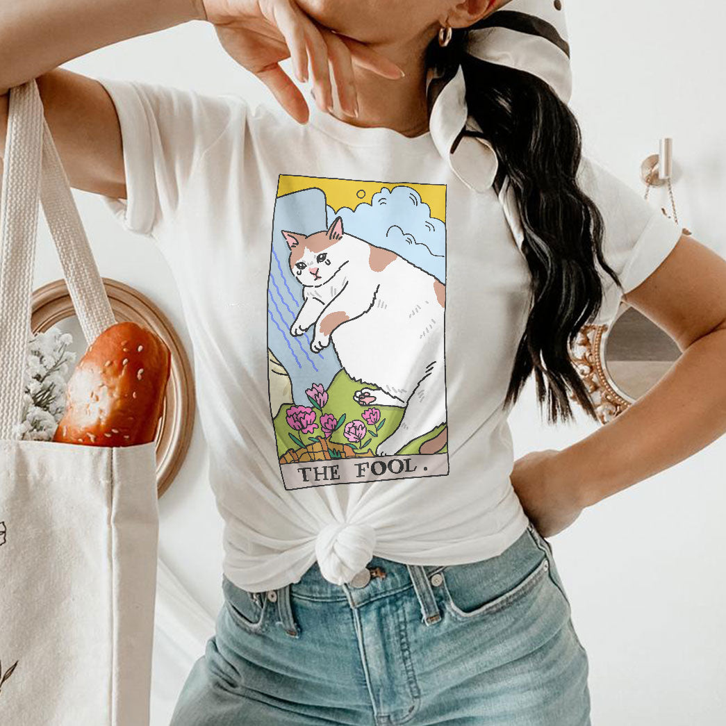 The Fool Cat Women's Tee & Unisex Tee