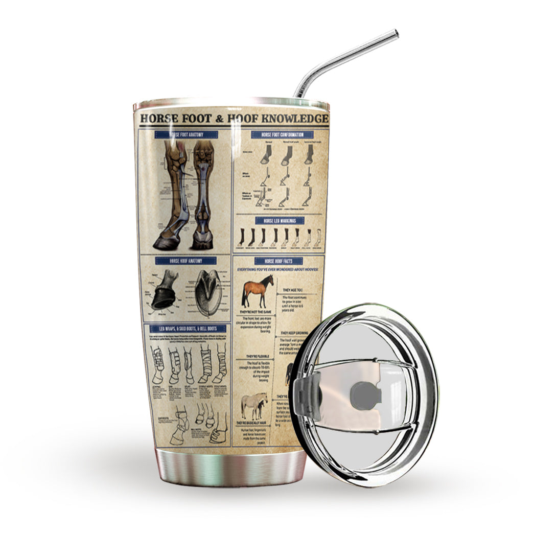 Horse Knowledge Personalized Tumbler