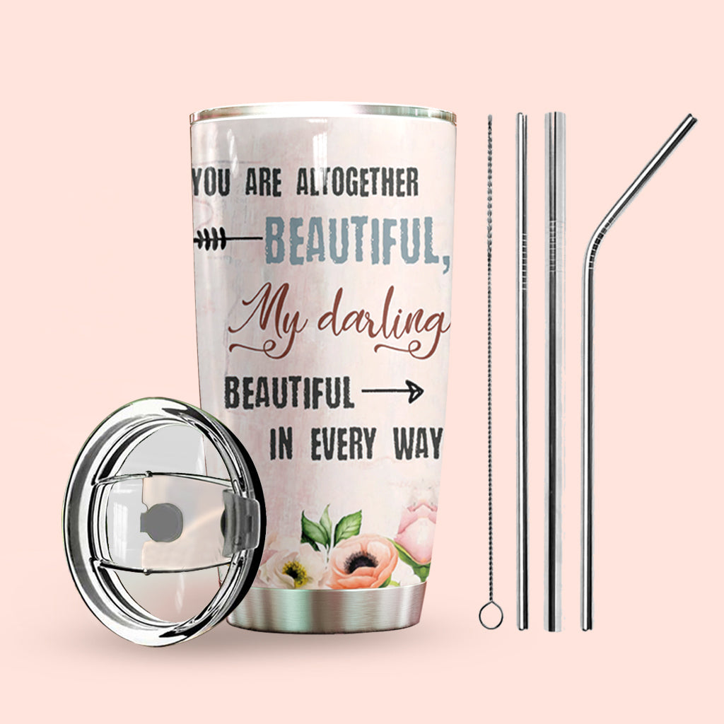 Sloth Beautiful Personalized Tumbler