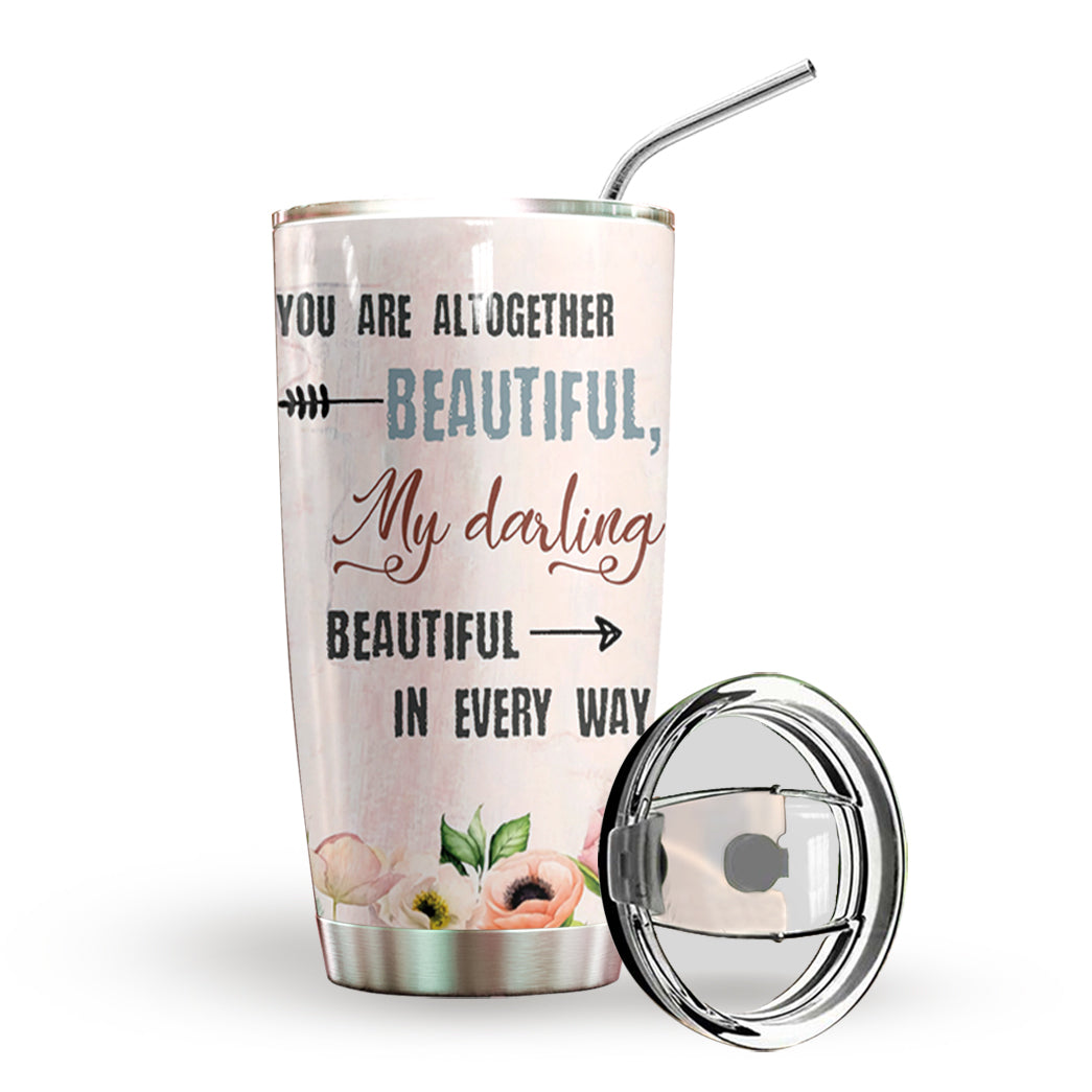 Sloth Beautiful Personalized Tumbler