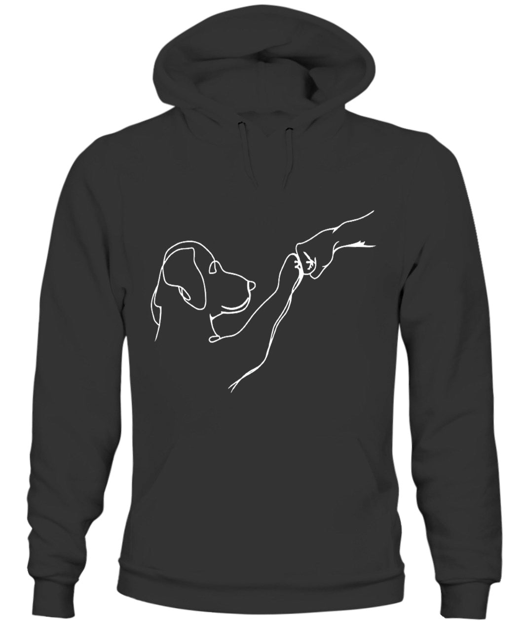Dog High Five Graphic Apparel