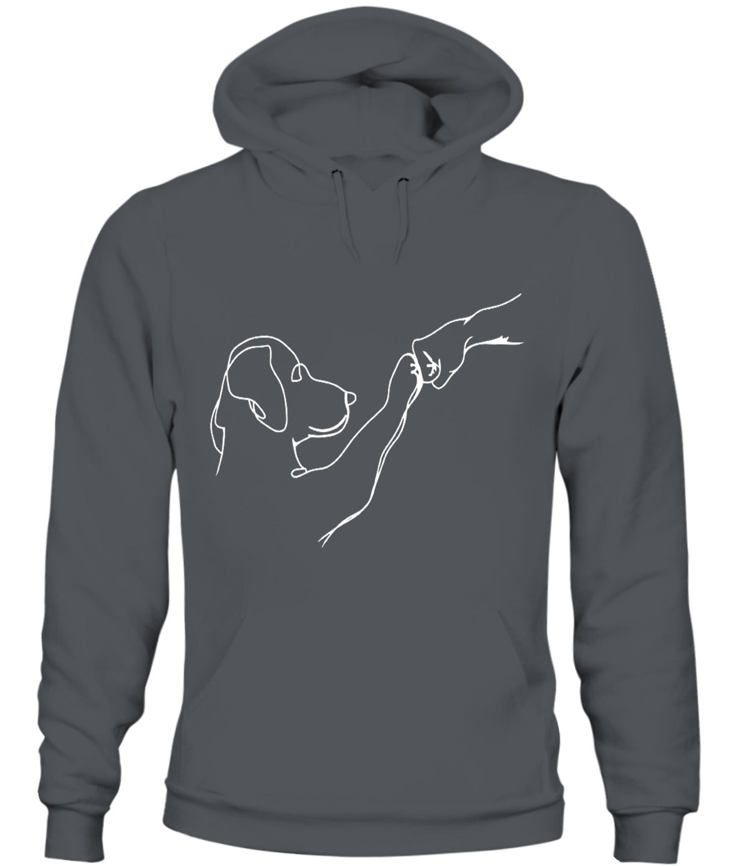 Dog High Five Graphic Apparel