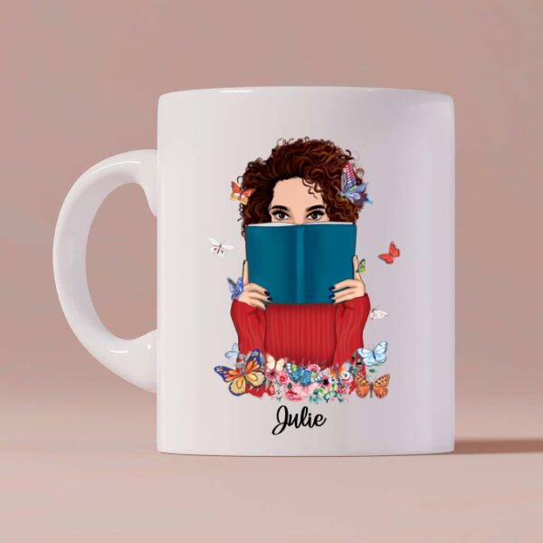 Not Today I’m Booked Personalized Coffee Mug - Skin, Hair, Shirt, Name and Quote can be customized