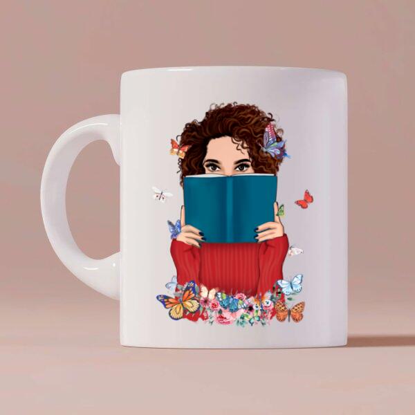 Class Of History Year Personalized Coffee Mug - Skin, Hair, Shirt, Name, Year and Quote Color can be customized