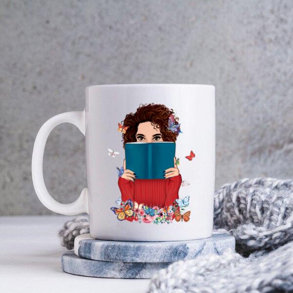 Class Of History Year Personalized Coffee Mug - Skin, Hair, Shirt, Name, Year and Quote Color can be customized