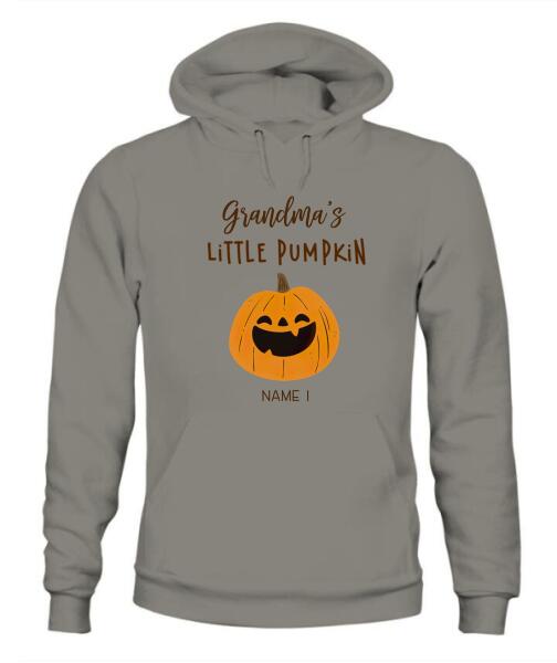 Halloween Little Pumpkins Personalized Graphic Apparel - Title, Number of Kids, Names can be customized