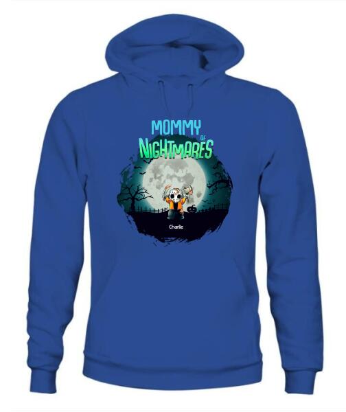 Halloween Nightmare Kids Horror Character Personalized Graphic Apparel - Title, Character, Name and Design can be customized