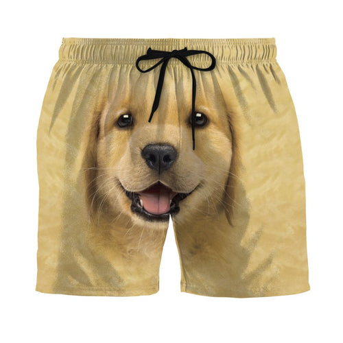 Dog 3D Beach Shorts