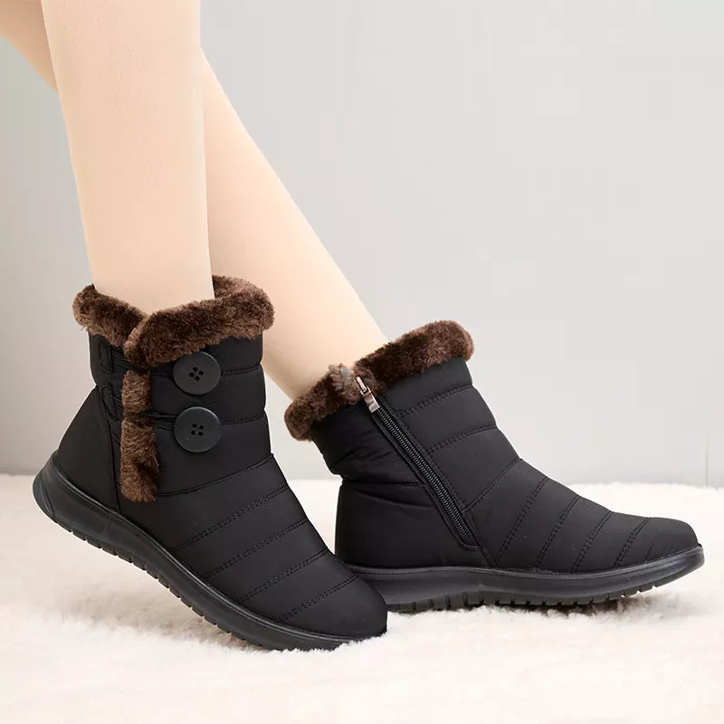Soft Sole Snow Boots Warm Cotton Shoes Waterproof Cotton Boots Snow