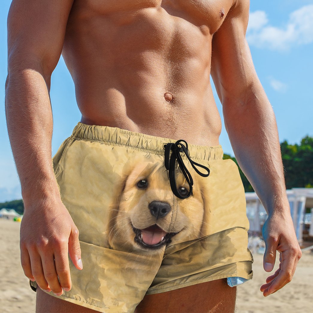 Dog 3D Beach Shorts
