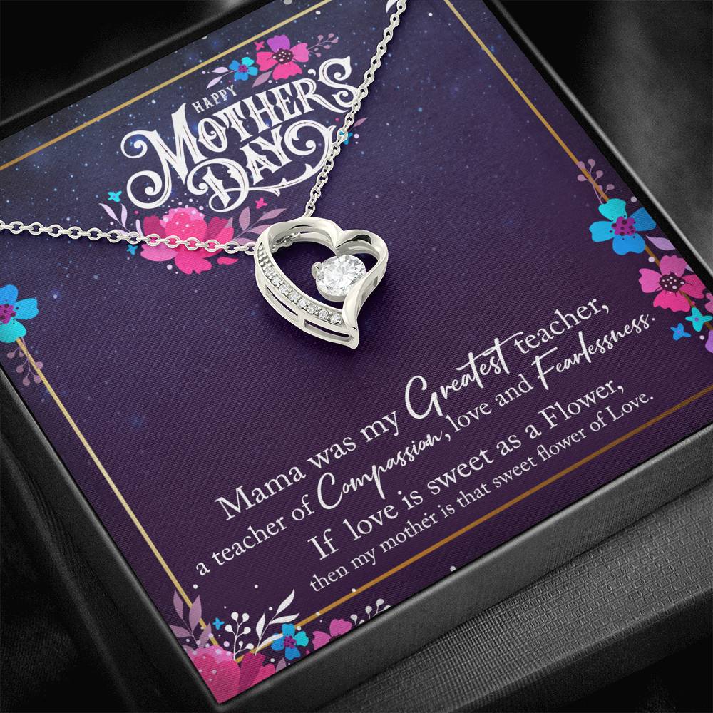 To My Mom Forever Love Necklace