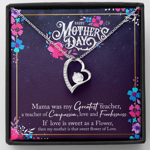 To My Mom Forever Love Necklace