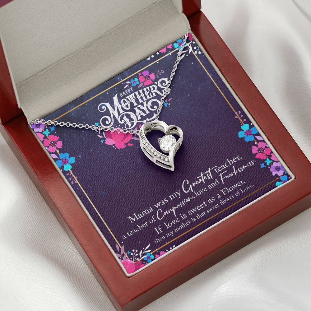 To My Mom Forever Love Necklace
