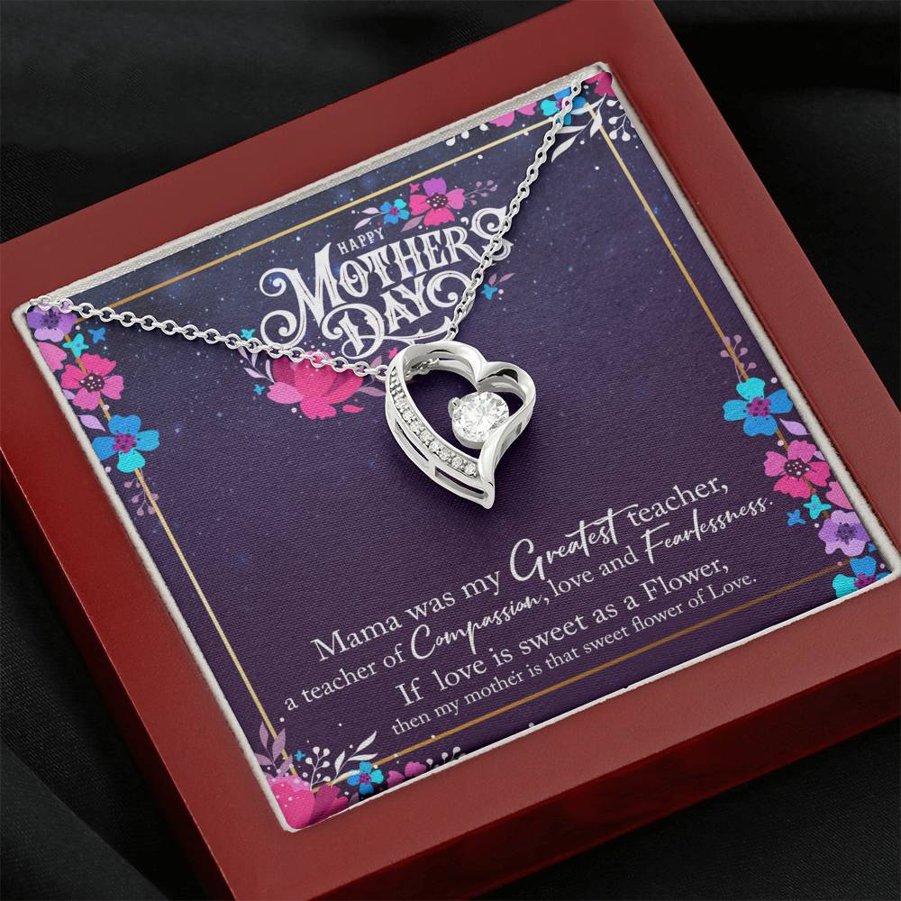 To My Mom Forever Love Necklace