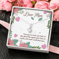To My Mom Alluring Beauty Necklace