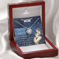 To My Mom Love Knot Necklace