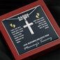 Daddy Stainless Cross Necklace