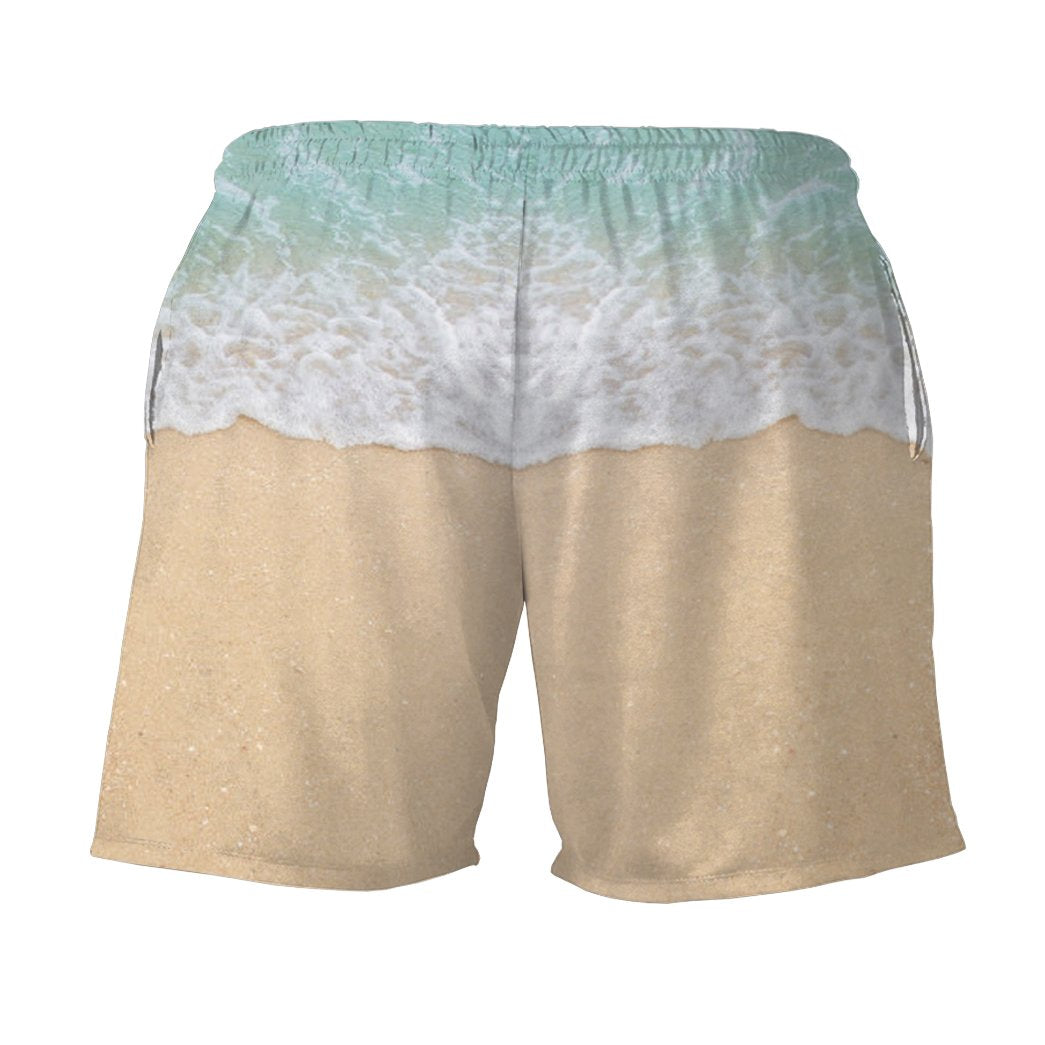 Labrador Retriever 3D Beach Shorts Beach