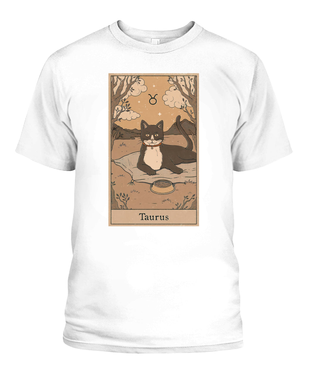 Taurus Cat Custom Women's Tee & Unisex Tee