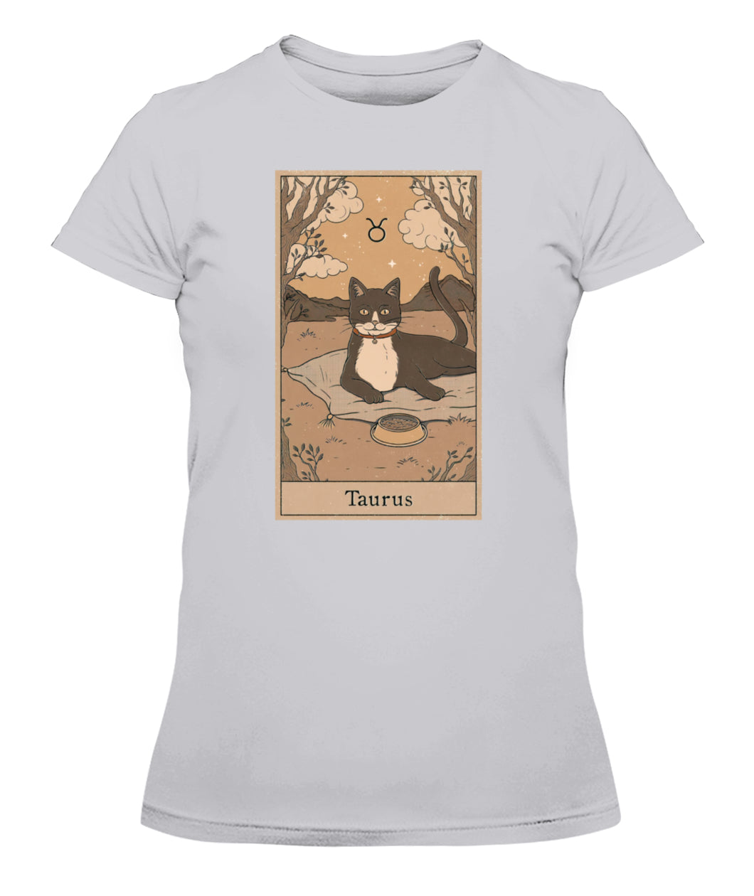 Taurus Cat Custom Women's Tee & Unisex Tee