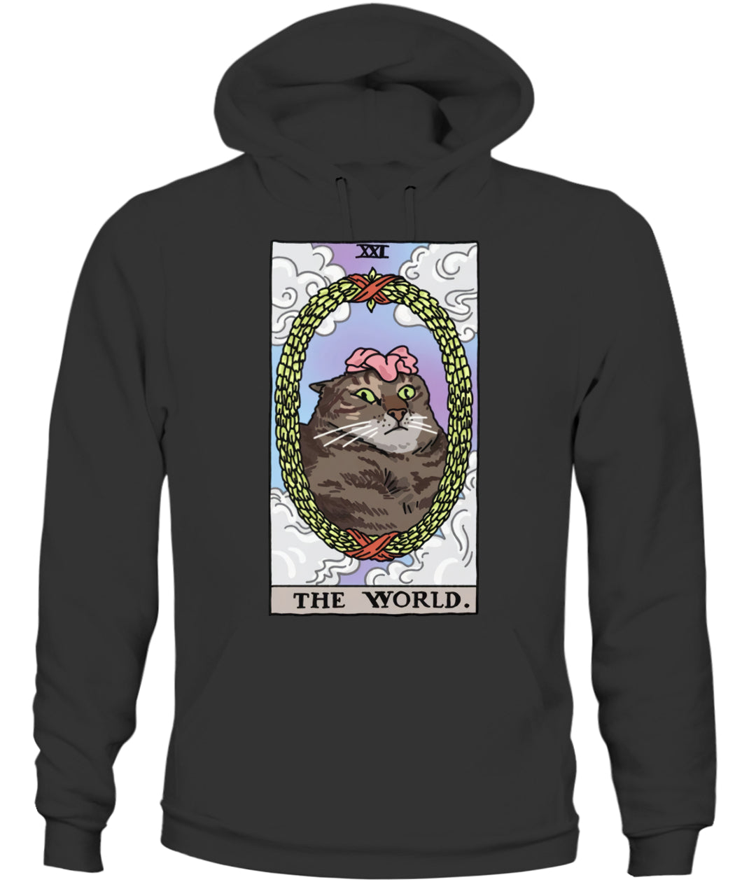 The World Tarot Flower Cat Women's Tee & Unisex Tee