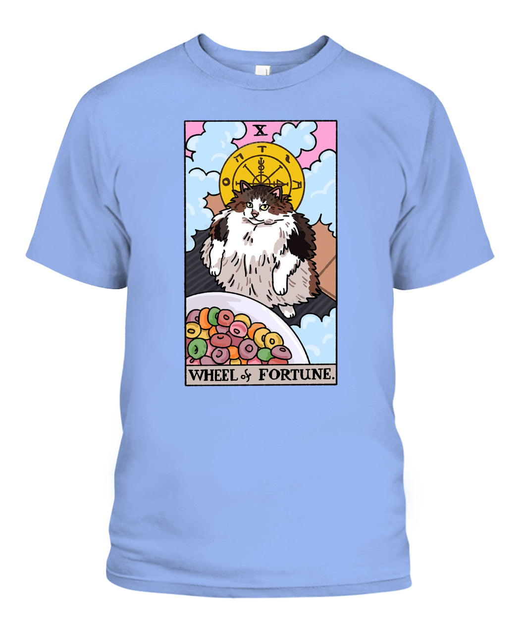 Wheel of Fortune Tarot Cat Women's Tee & Unisex Tee