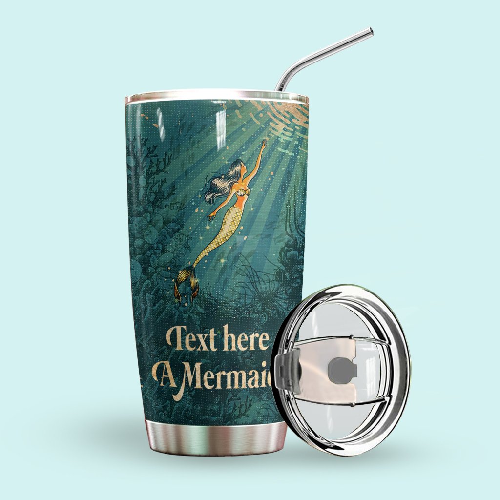 Mermaid Personalized Tumbler The Ocean
