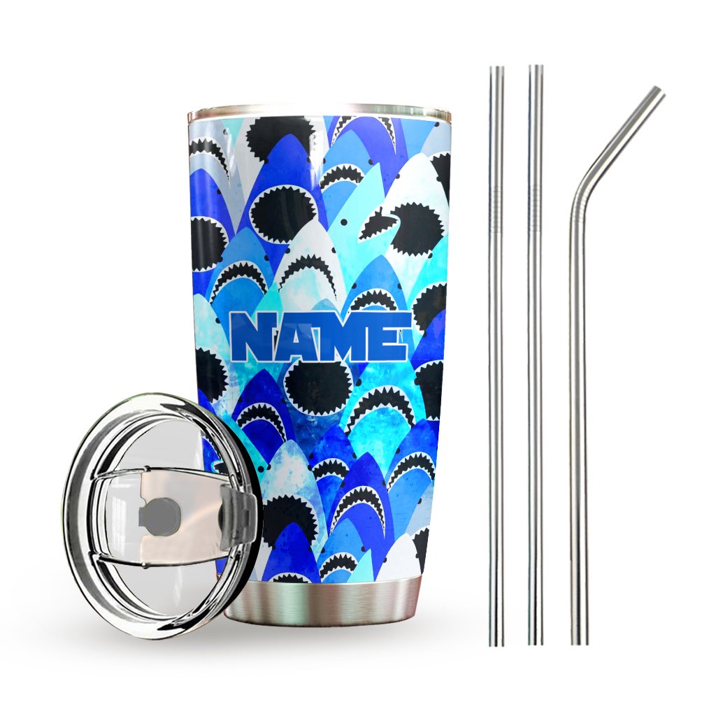 Shark Personalized Tumbler Be A Shark
