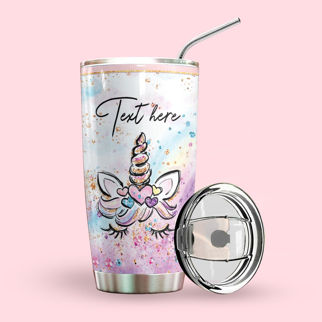 Unicorn Personalized Tumbler Unicorn Are Awesome