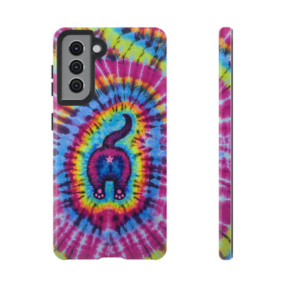 CAT COLORFUL SWIRL PATTERN PHONE CASE - TLTW1404263
