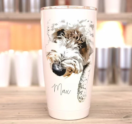 Personalized Pet Dog Cat Tumbler