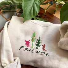 Load image into Gallery viewer, Embroidered Christmas The G-r-i-n-c-h Friends Hoodie Sweatshirt T-Shirt
