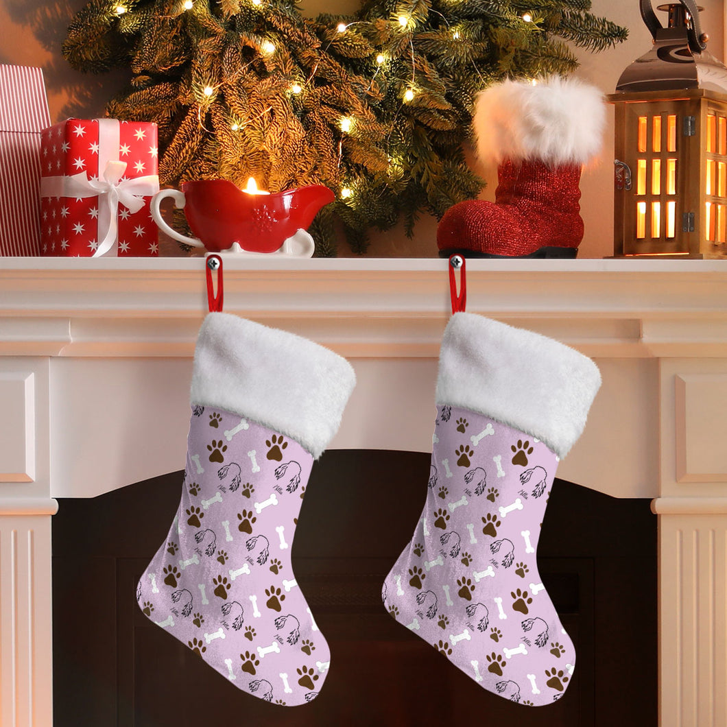 Personalized Dog Ear Stockings