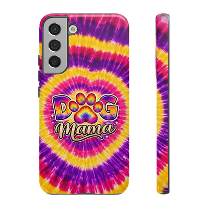 DOG MAMA PAW PRINT SWIRL PHONE CASE   - TLNT1504261