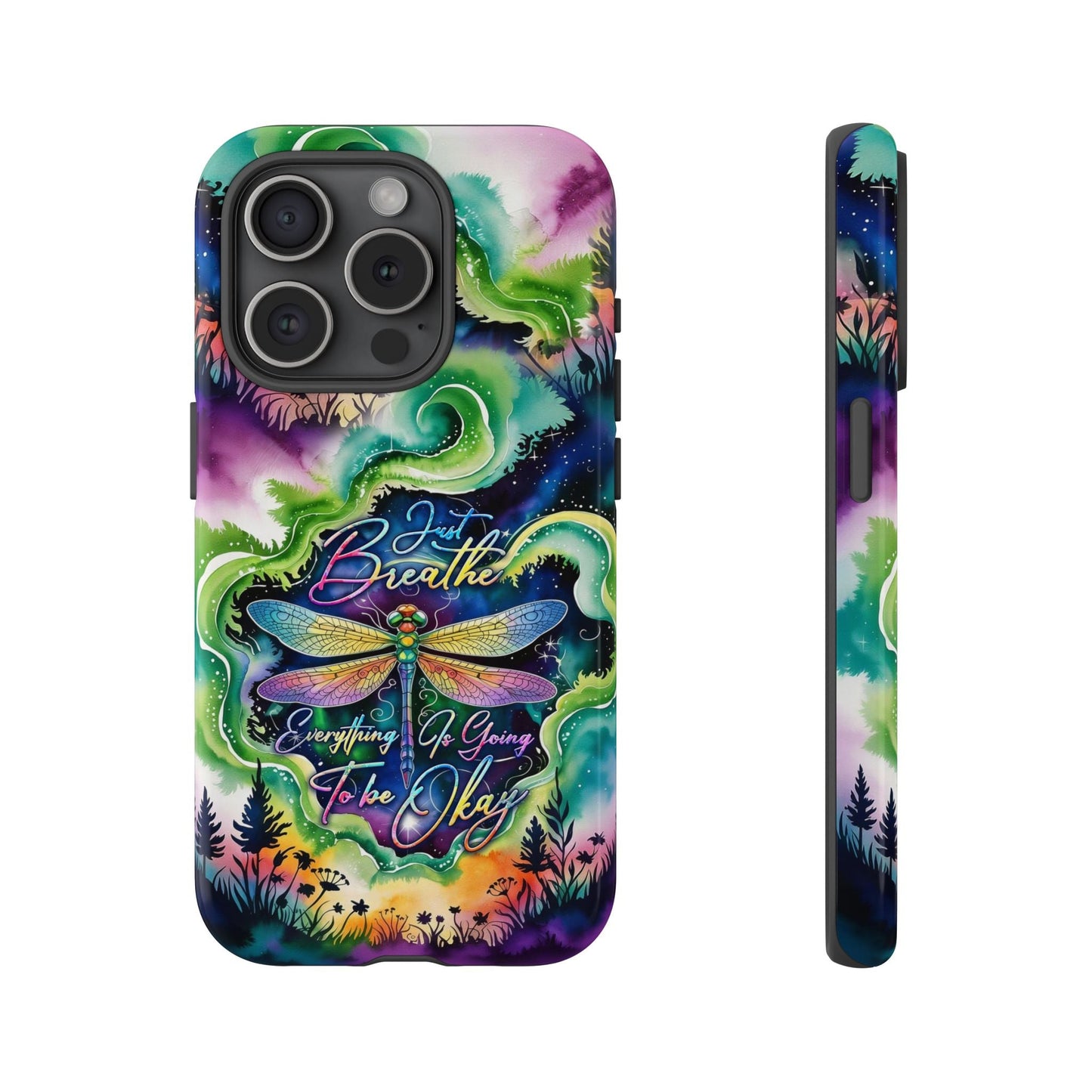 JUST BREATH DRAGONFLY  PHONE CASE  - TLHG2304264