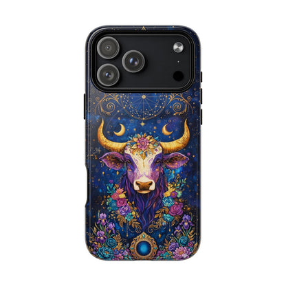 HIPPIE MAGIC COW MAGNETIC PHONE CASE - TLNT2304262