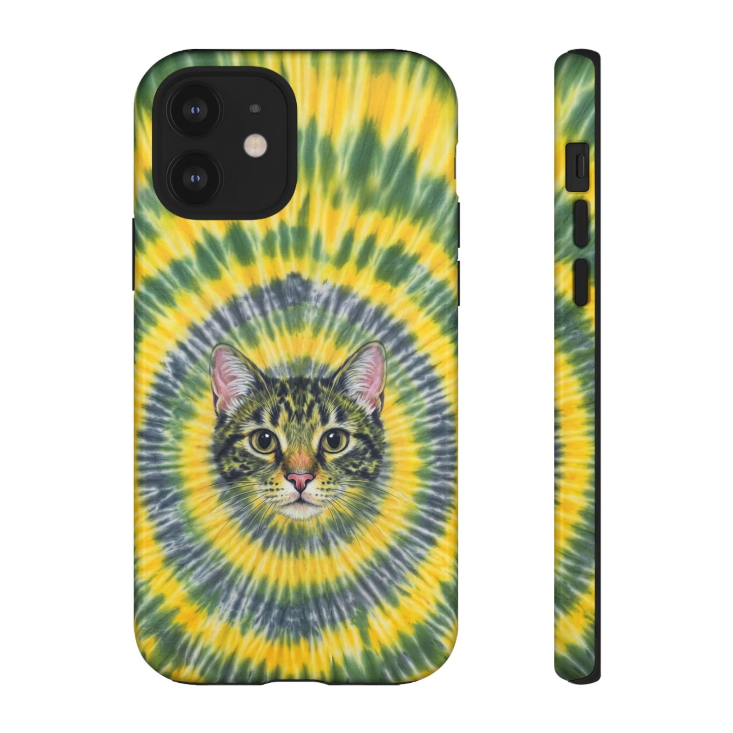 FUNNY CAT SWIRL  PHONE CASE - TLNT1604263