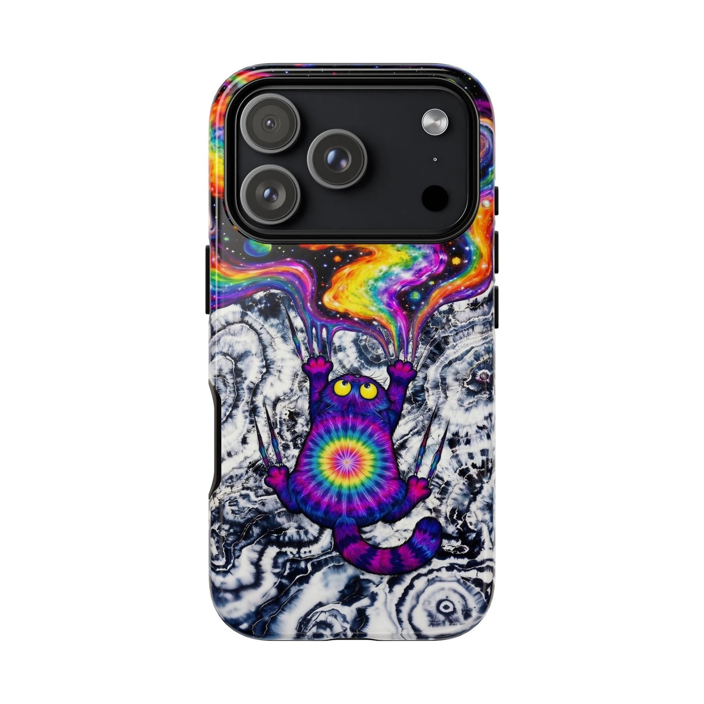 SCRATCHING CAT GALAXY PHONE CASE - KMTM1004261