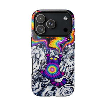 SCRATCHING CAT GALAXY PHONE CASE - KMTM1004261