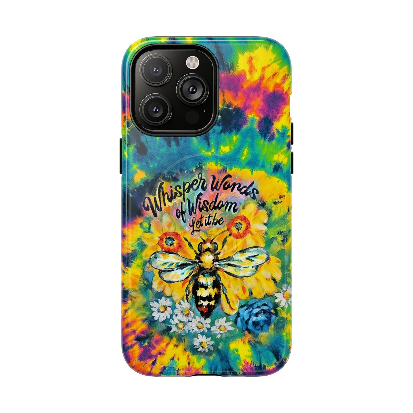 SUNFLOWER BEE WISDOM MAGNETIC PHONE CASE - RI2304262