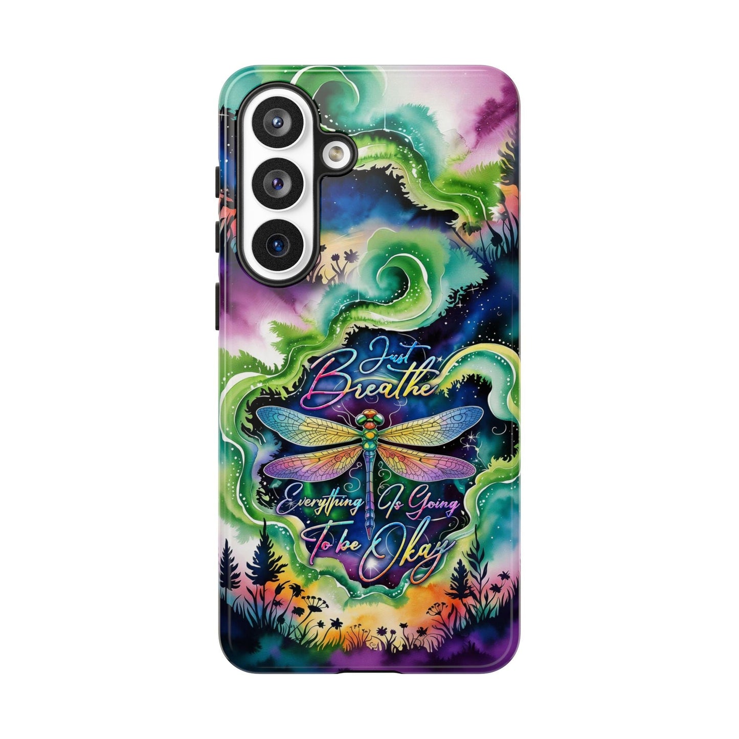 JUST BREATH DRAGONFLY  PHONE CASE  - TLHG2304264