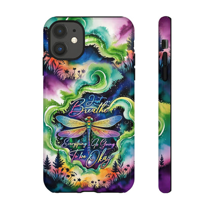 JUST BREATH DRAGONFLY  PHONE CASE  - TLHG2304264